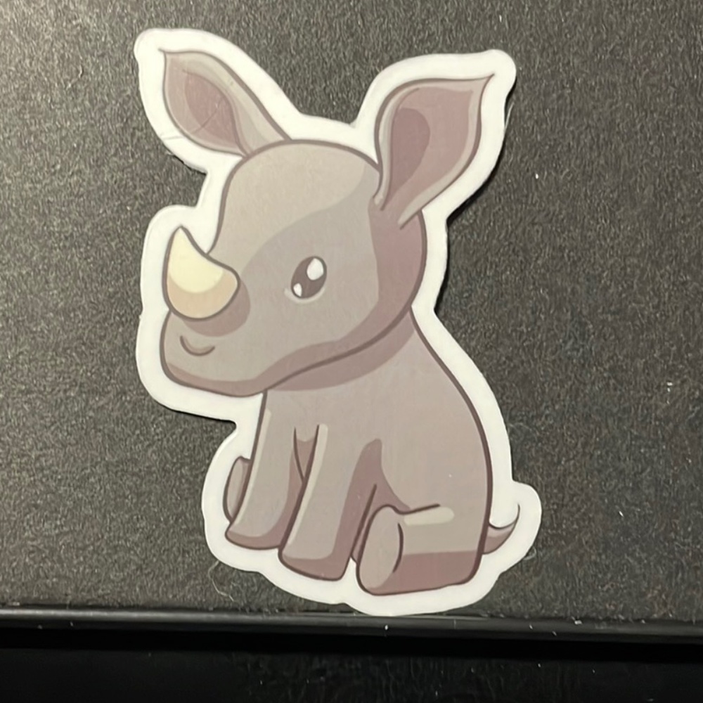 RHINO STICKER